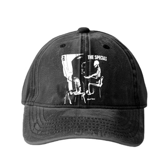 The Specials Ghost Town Washed Denim Baseball Caps