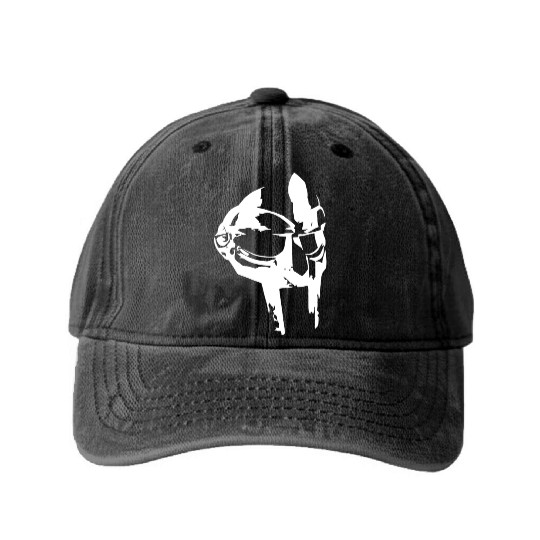 MF Dooom silver mask Washed Denim Baseball Caps madvillian j dilla madli