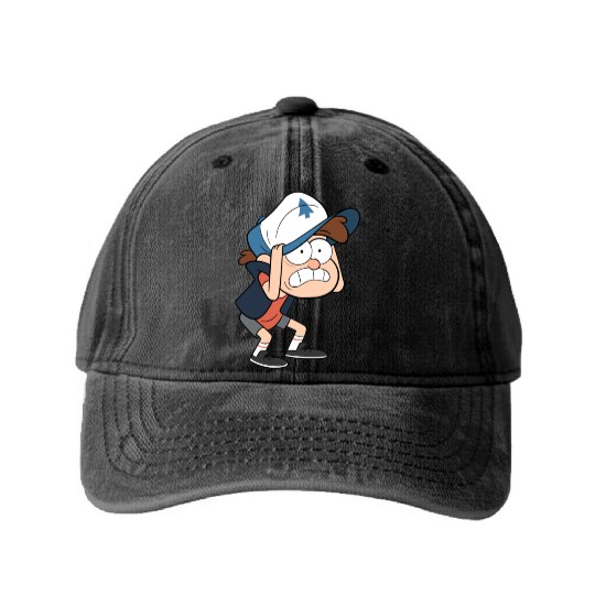Gravity Falls Washed Denim Baseball Caps