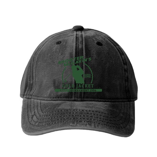 Shooter McGavin Funny Golf Washed Denim Baseball Caps