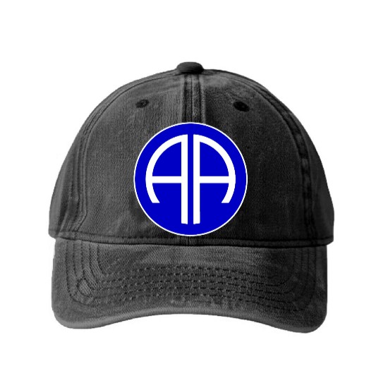 Us army 82nd airborne Washed Denim Baseball Caps