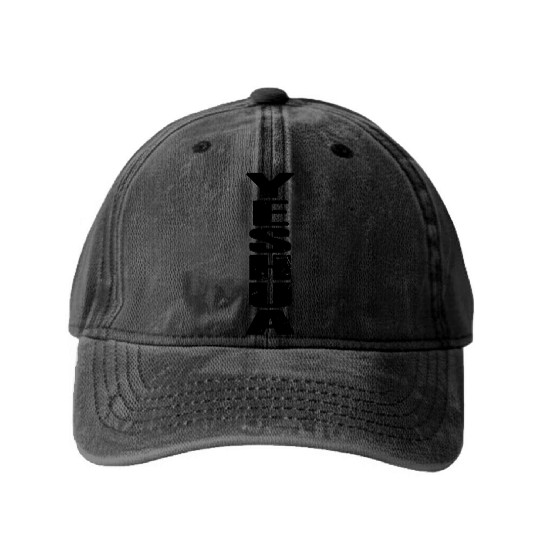 Yeshua Washed Denim Baseball Caps
