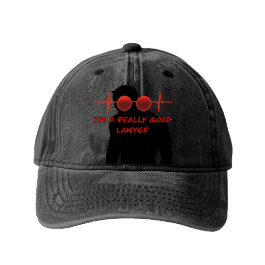 Daredevil heart beat no way home body shadow Washed Denim Baseball Caps