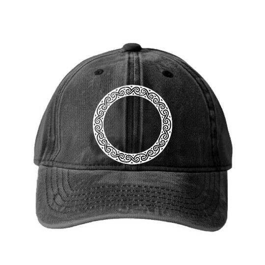 Celtic Knot Washed Denim Baseball Caps