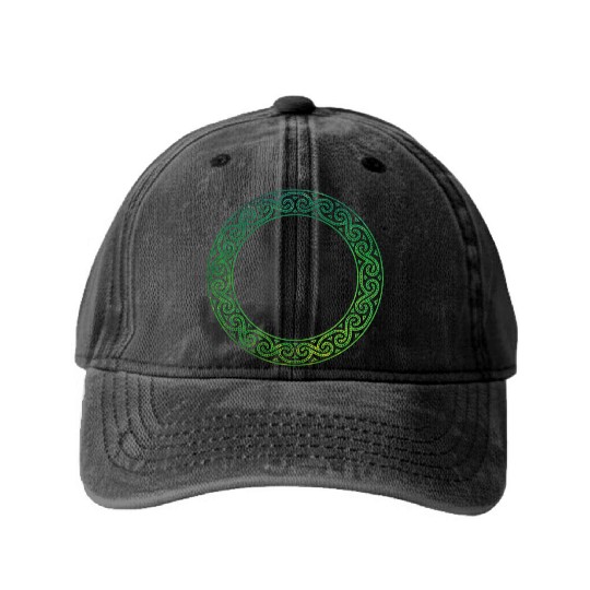 Celtic Knot Washed Denim Baseball Caps