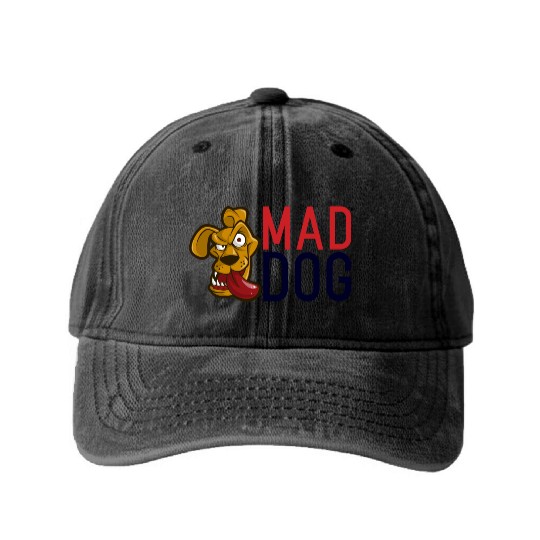 Mad Dog Washed Denim Baseball Caps