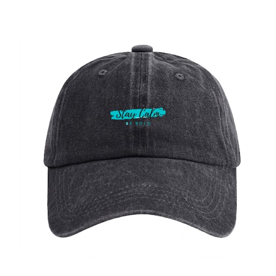 Stay Cool Washed Denim Baseball Caps