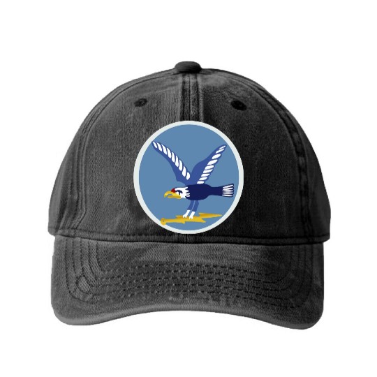 Army 188th Airborne Infantry Regiment SSI wo Txt X Washed Denim Baseball Caps