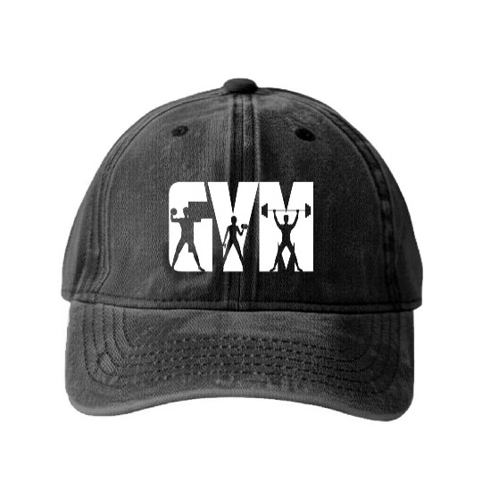 Its a good day to Gym Fitness Bodybuilding with Gr Washed Denim Baseball Caps