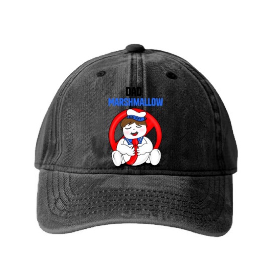 DAD ghostbusters 2 Washed Denim Baseball Caps