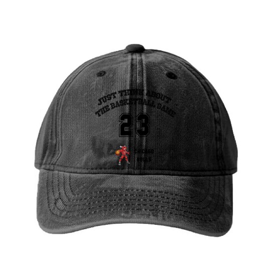 chicago bulls Washed Denim Baseball Caps
