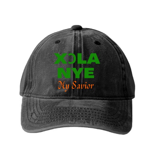 XORLA NYE OR MY SAVIOR Washed Denim Baseball Caps