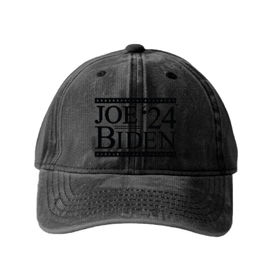 Joe Biden 2024 Washed Denim Baseball Caps