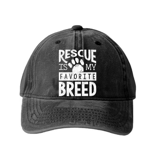Dog rescue, Dogs, Dog Washed Denim Baseball Caps