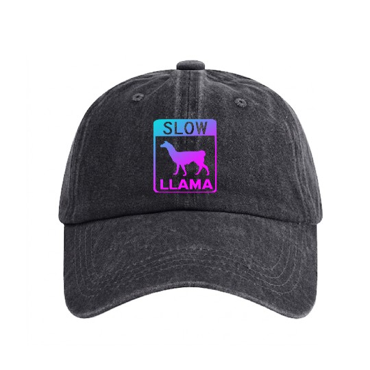 Phish Slow Llama Washed Denim Baseball Caps