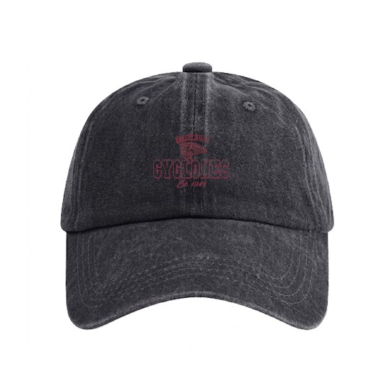 Beacon Hills Cyclones Team Spirit Washed Denim Baseball Caps
