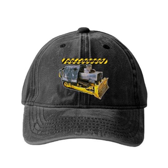 Killdozer Washed Denim Baseball Caps