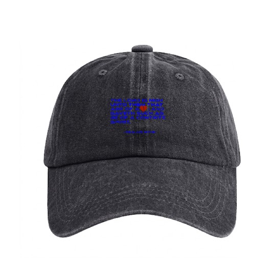 Psalms 147:18 Washed Denim Baseball Caps