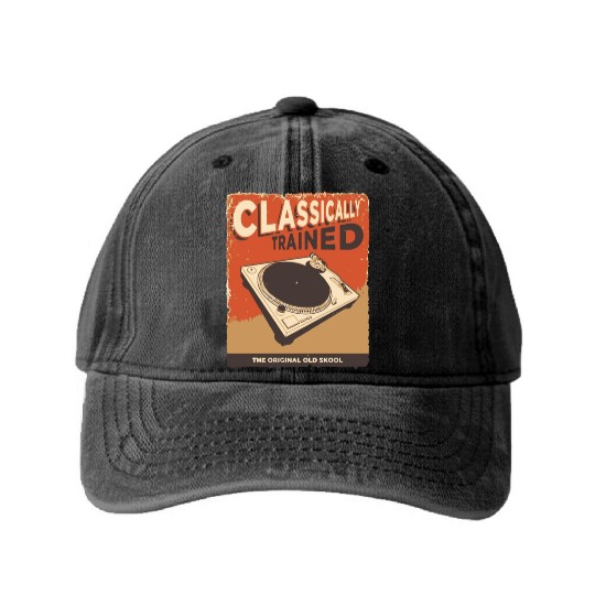 Classically Trained Washed Denim Baseball Caps