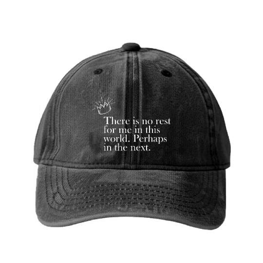 There is no rest - Peaky blinders Washed Denim Baseball Caps