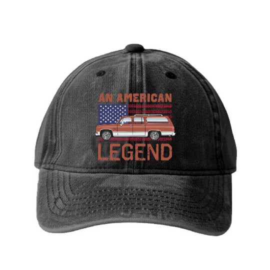 legend Bronze Washed Denim Baseball Caps