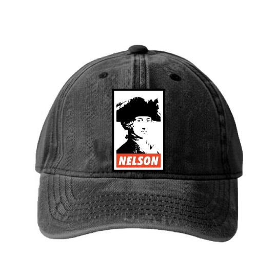 Horatio Nelson Washed Denim Baseball Caps