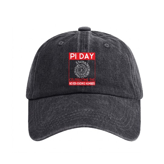 Pi Day: Celebrating the never-ending number Washed Denim Baseball Caps