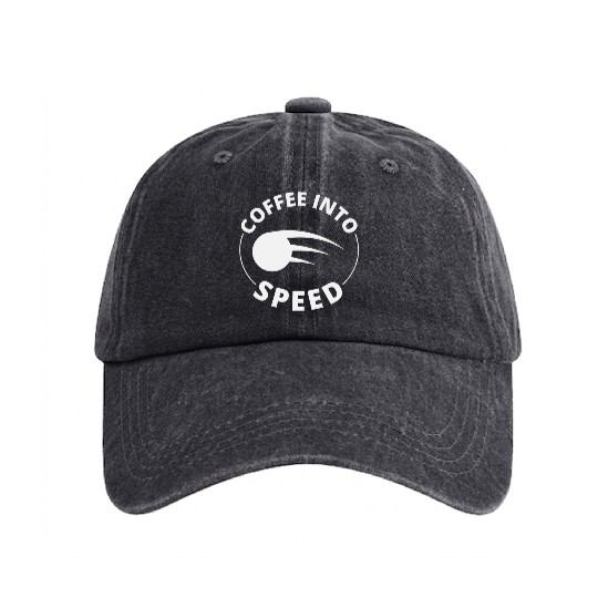 Dodgeball Player Coach Team Sports Coffee Washed Denim Baseball Caps