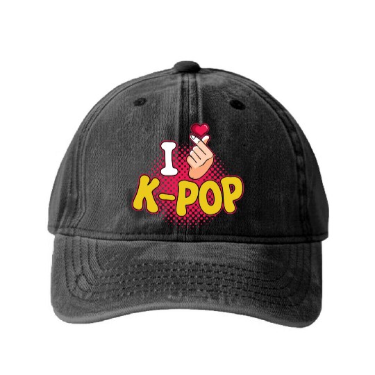 K-Pop K-drama Korean Music KPop Kdrama Gift Washed Denim Baseball Caps