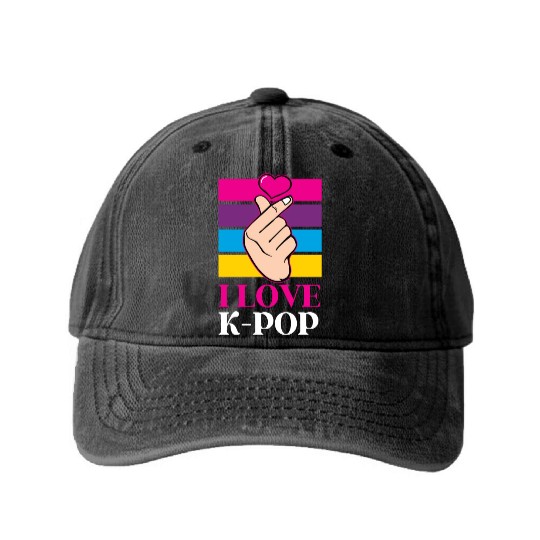 K-Pop K-drama Korean Music KPop Kdrama Gift Washed Denim Baseball Caps