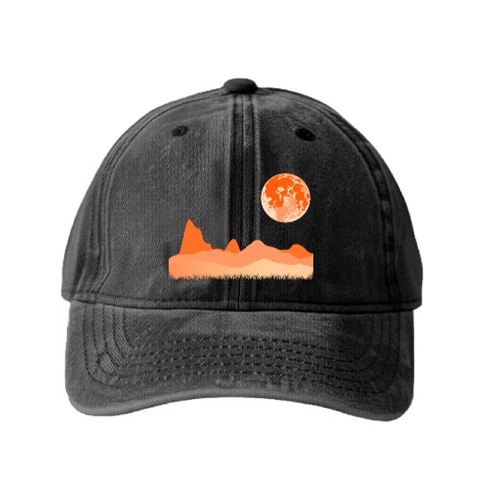 Renaissance Of Earth Rebirth Of Our World Washed Denim Baseball Caps