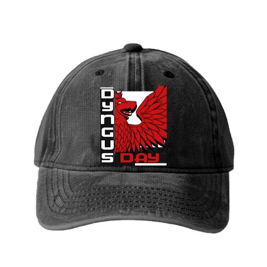 Dyngus Day Polish Eagle Poland Pride Washed Denim Baseball Caps