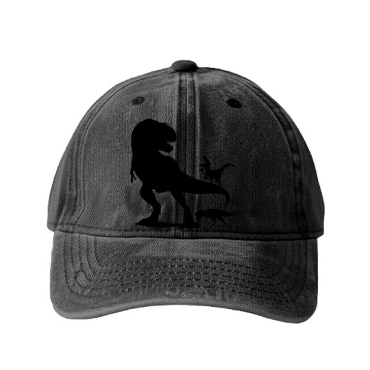 Mamasaurus Washed Denim Baseball Caps
