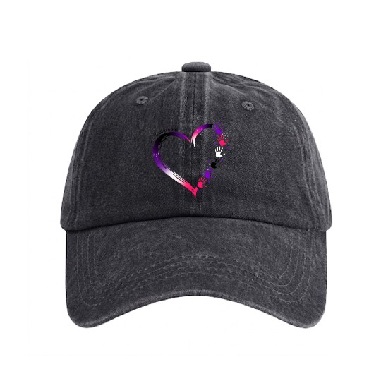 Indigenous Native American Washed Denim Baseball Caps