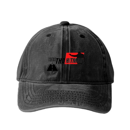 Tha Hitman Racing Team Washed Denim Baseball Caps