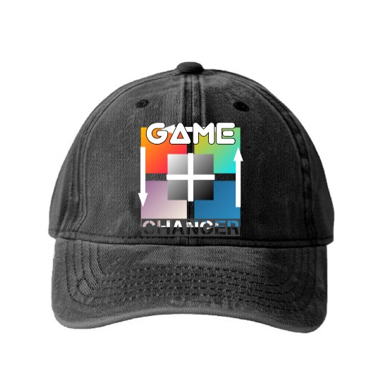 Game Changer Washed Denim Baseball Caps