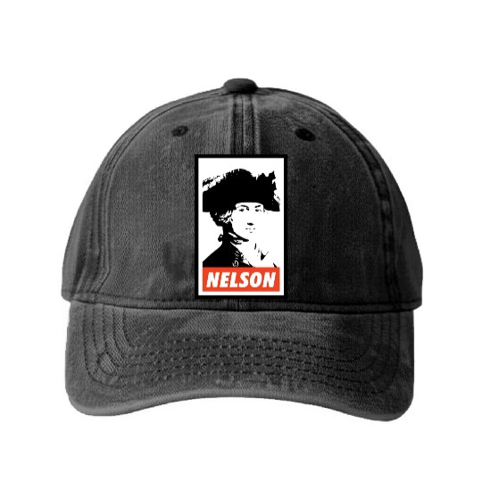 Horatio Nelson Washed Denim Baseball Caps