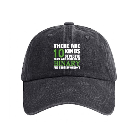 Programmer Computer Computer Science Washed Denim Baseball Caps