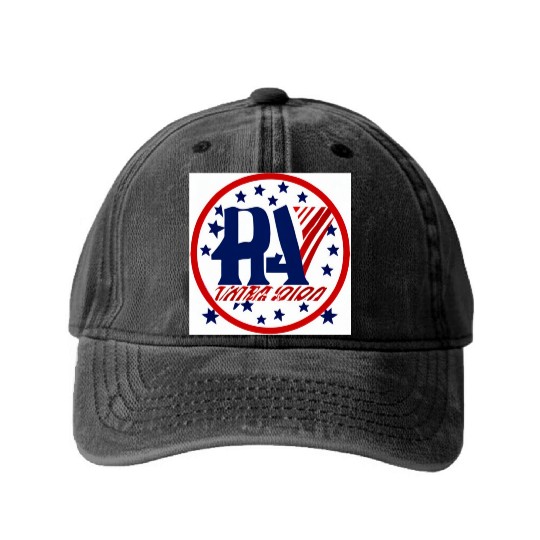 RA USA Washed Denim Baseball Caps: Red, White, and Blue All the Way!"