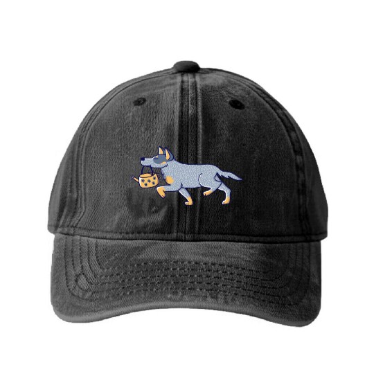Gardener Blue Heeler Washed Denim Baseball Caps