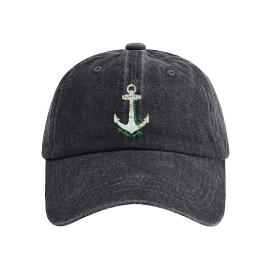 Explore Our World With Me Adventure Awaits Boat Washed Denim Baseball Caps