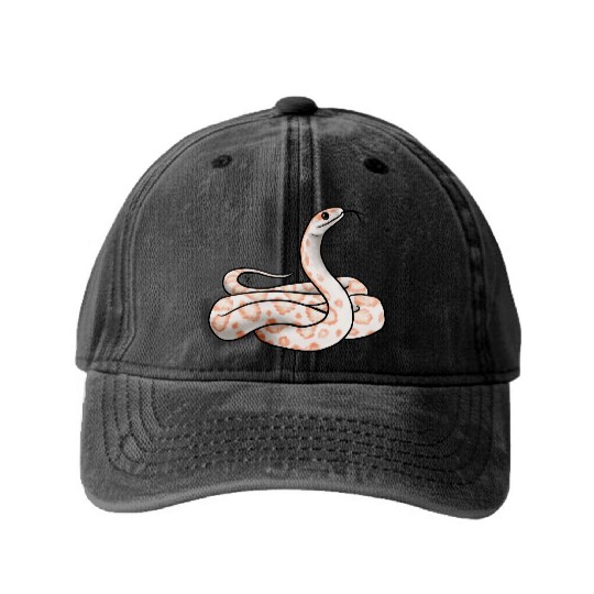 Reptile Snake Candy Snake Washed Denim Baseball Caps