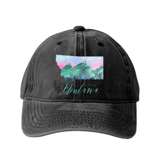 Wildflower Paper Company Washed Denim Baseball Caps