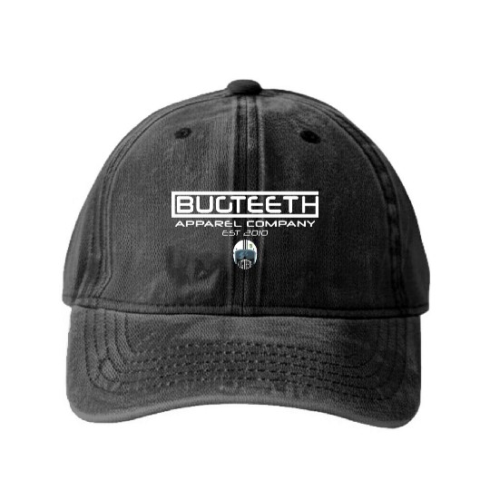 BUGTEETH APPAREL COMPANY EST 2010 Washed Denim Baseball Caps