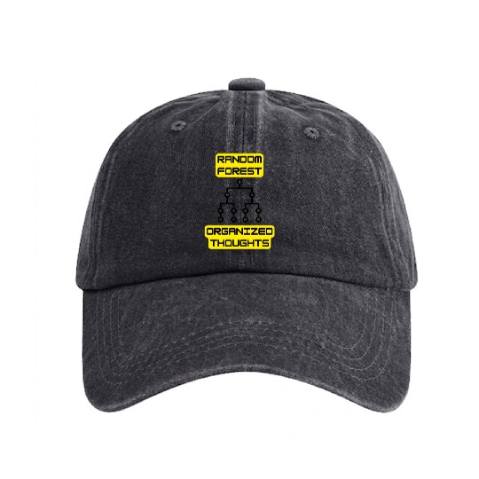 Random Forest: Organized Thoughts - Data Science Washed Denim Baseball Caps