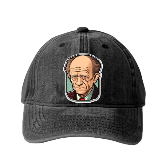 Heisenberg Physicist Washed Denim Baseball Caps