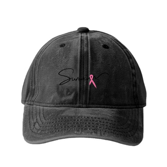 National Cancer Survivor s Day Washed Denim Baseball Caps