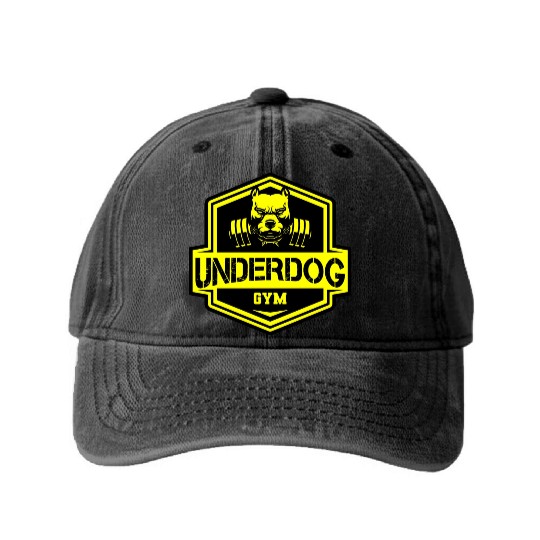 Pitbull - Underdog GYM Washed Denim Baseball Caps