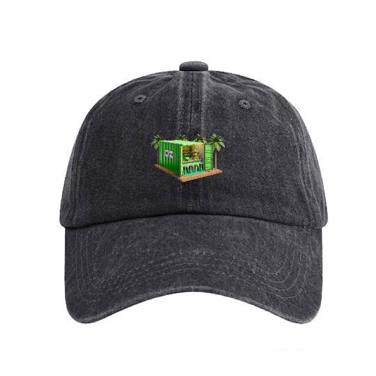 Saebox Margarita Collection IV Washed Denim Baseball Caps
