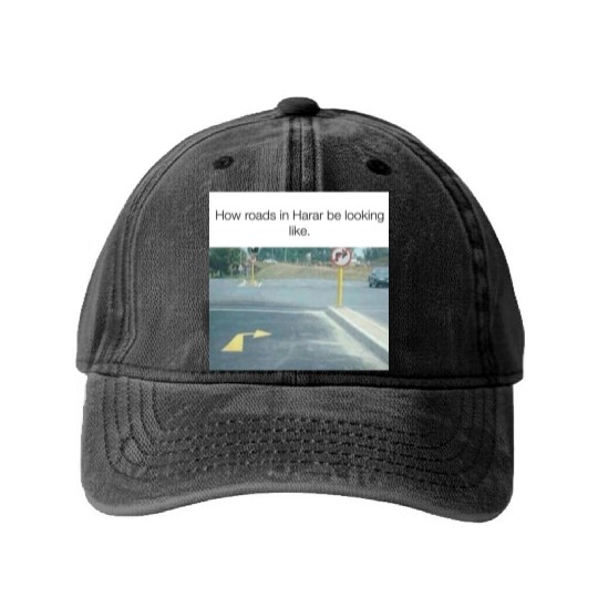 Harariboy Meme Merch Washed Denim Baseball Caps